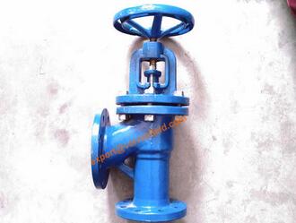 angle globe valve